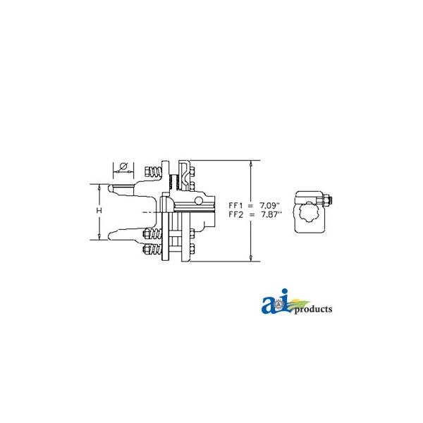 FV32 Clutch Assembly 0" x0" x0"